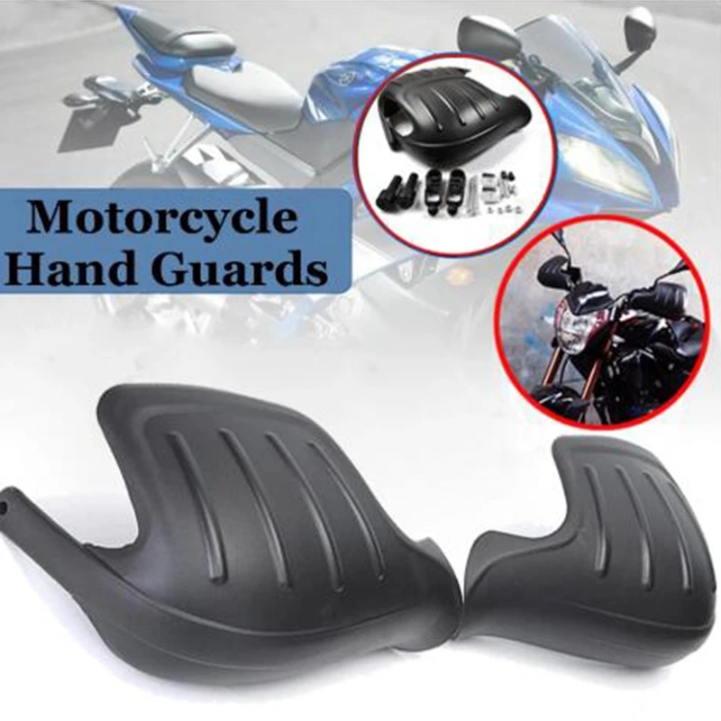 

Motorcycle Hand Guard Handle Protector Shield Motorbike Motocross Scooter Windproof Handlebar Covers