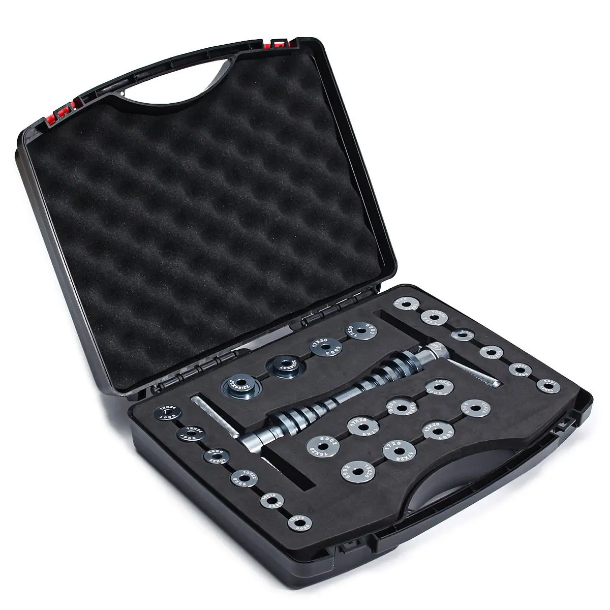 

25 Pcs Pro Bike Bottom Bracket Bicycle Hub Bike BB Axis Bearing Removal Press Installation Tool Kit Set Hand Tool Set