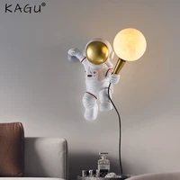 astronaut wall lamp 3d moon planet lamp creative spaceman table lamp decoration bedside night light bedroom planet lamp