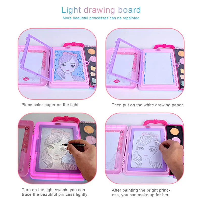 Косметические игрушки детский игровой домик имитация девочка набор для макияжа