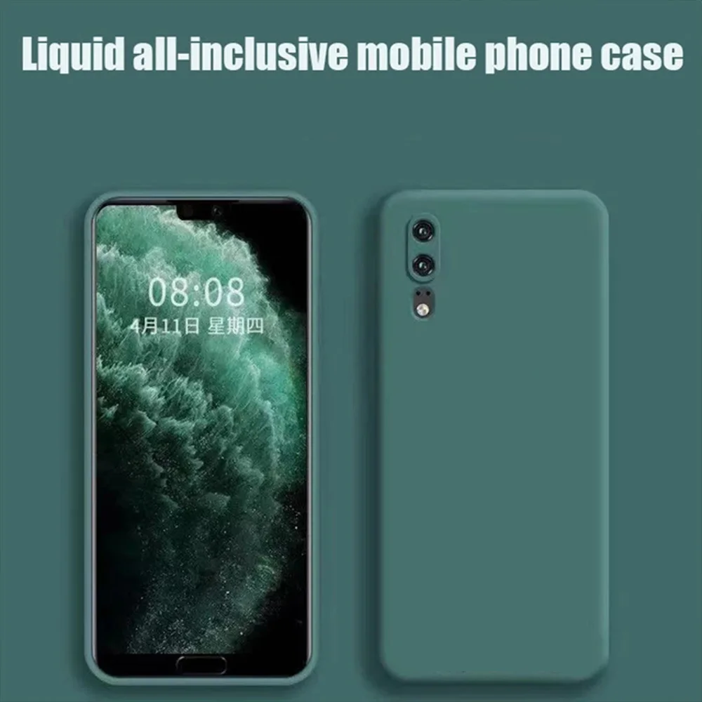 

Silicone Case For Huawei P20 P30lite Mate 20 mate 30proCover On The For Huawei Mate 30 20 Soft Case