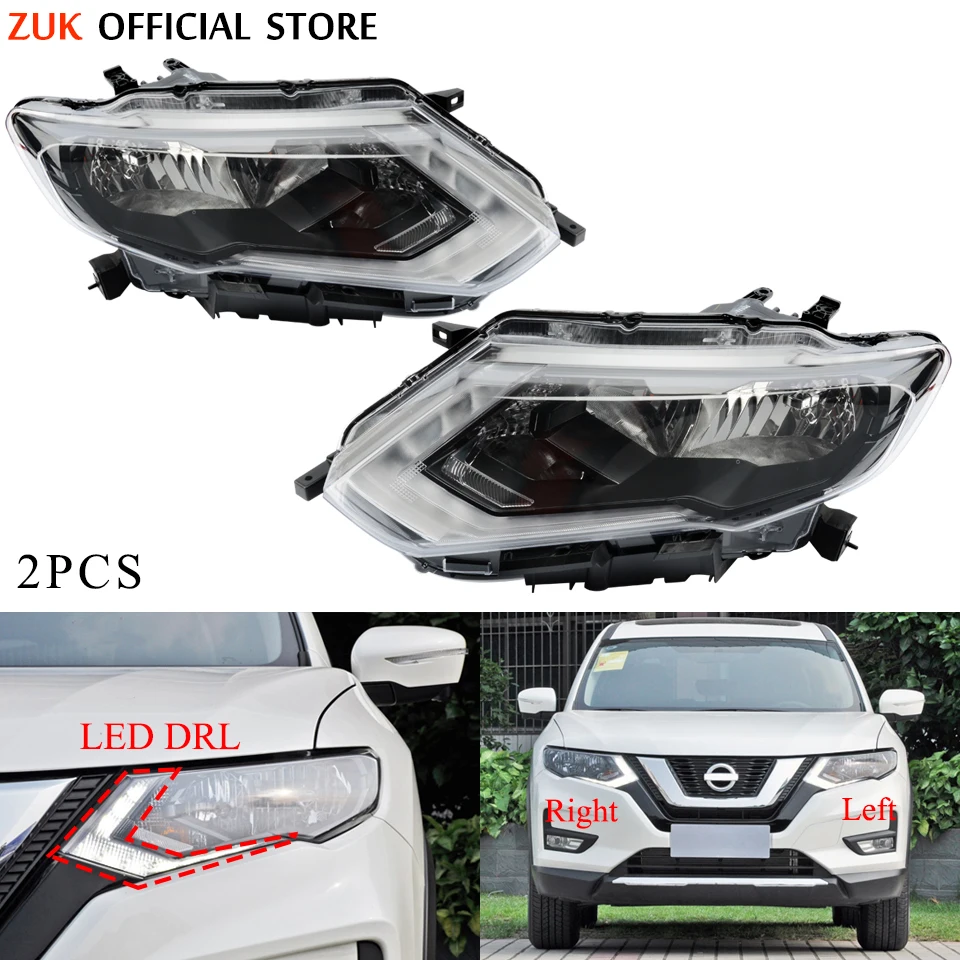Передний галогенсветильник налобный фонарь для NISSAN X-TRAIL ROGUE T32 2017 2018 2019