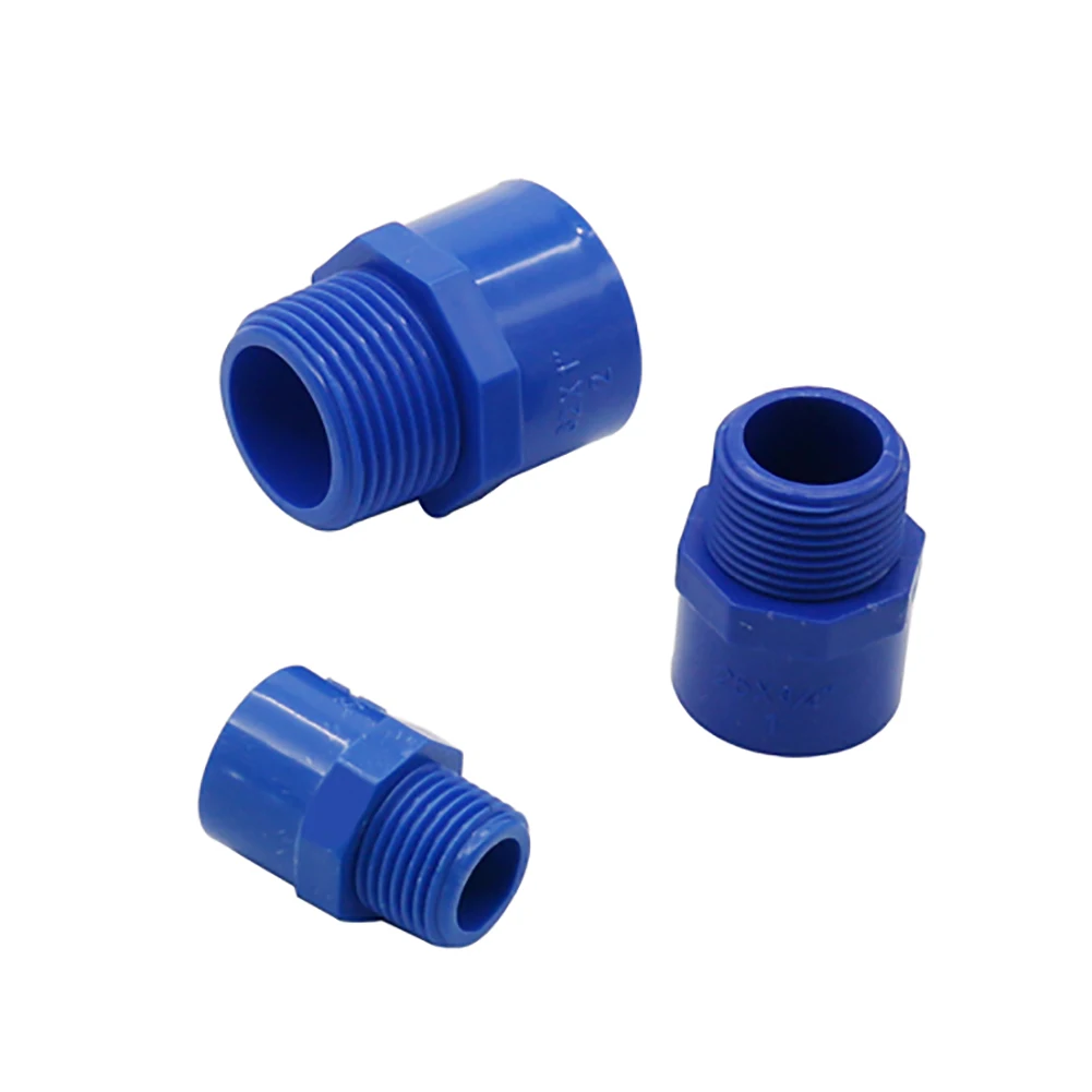 5 Pcs Inner Diameter 20mm 25mm 32mm PVC Connectors 1 2 3 4 1 Male