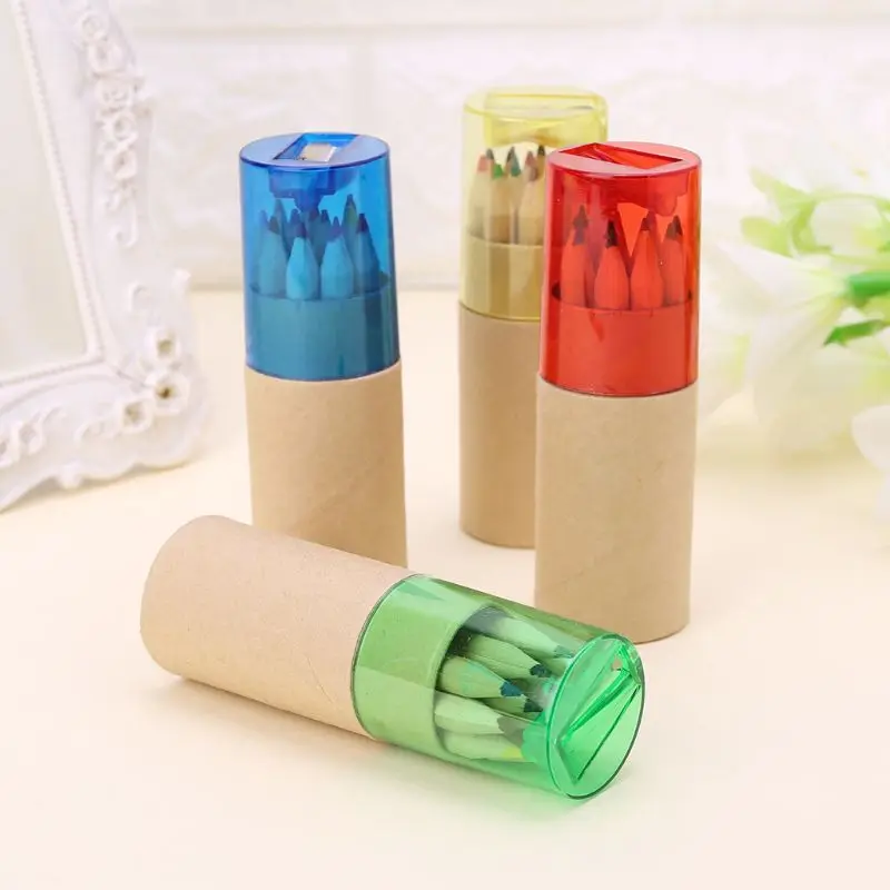 W/ Sharpener Mini Cute Child Gift