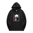 Толстовка с капюшоном в японском стиле Токийский Гуль, повседневные теплые худи, Свитшот в стиле хип-хоп с японским Аниме Эрен йджер, Осень-зима