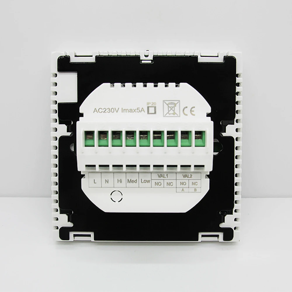 

Beok 2 Pipe WIFI Smart Fan Coil Thermostat Central Air Conditioner Temperature Controller for Air Conditioning