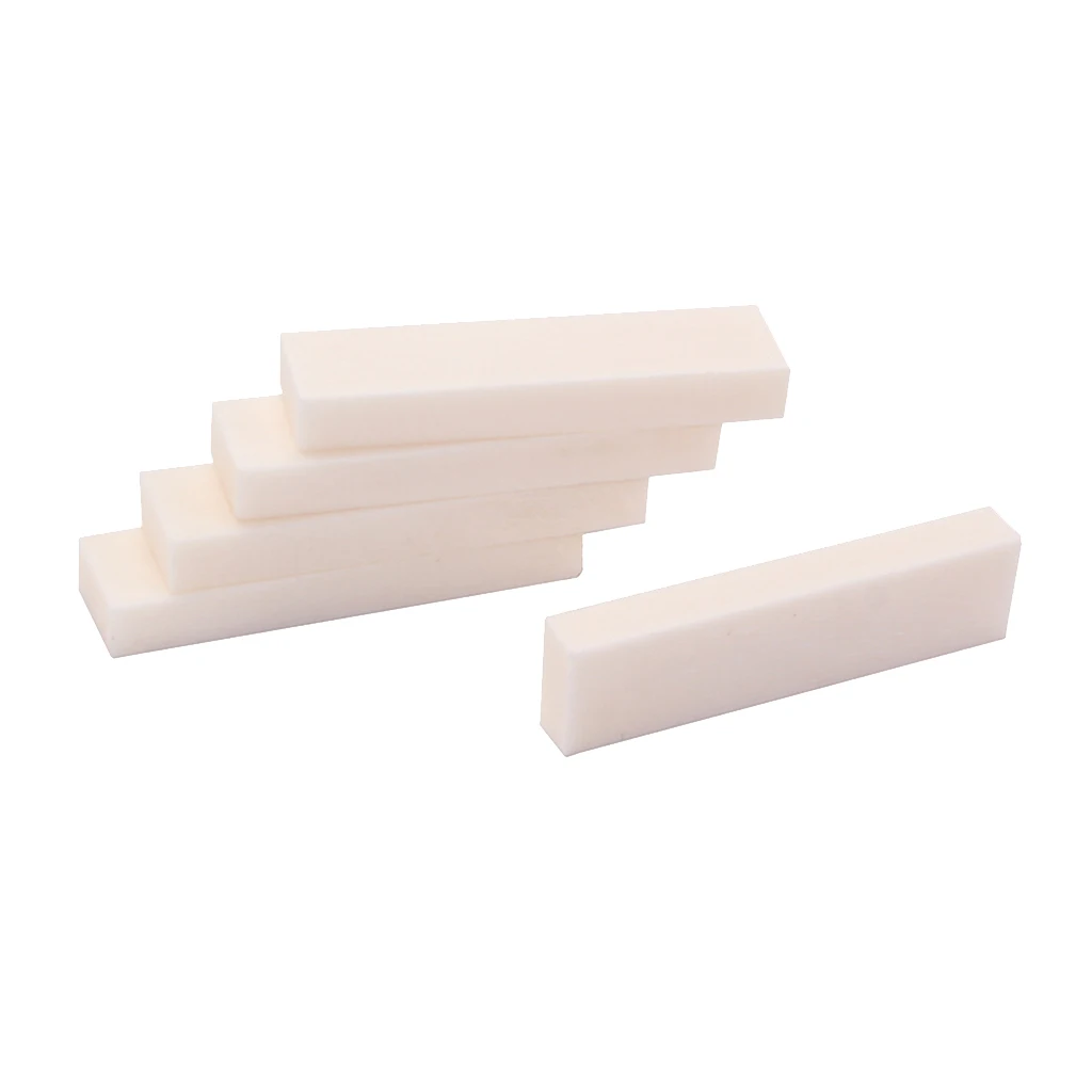 

5 Pieces DIY Guitar Ukulele Nut Musical Instrument Parts for Guitar Ukulele