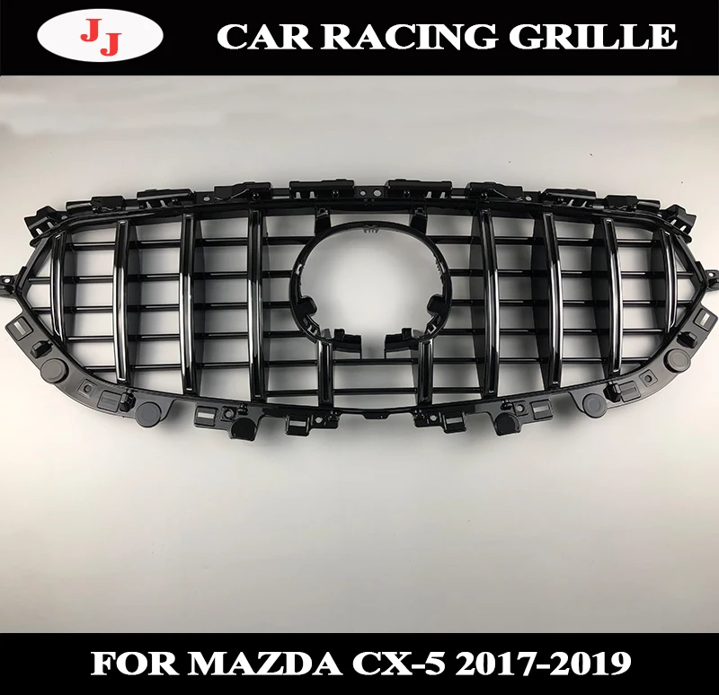 Передняя сетчатая решетка для автомобиля подходит MAZDA CX-5 CX5 AUTO 2017 2018 внешняя маска