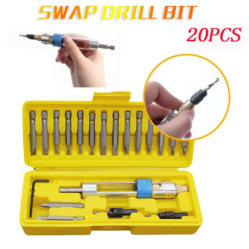 20 шт. Сменные биты для дрели из легированной стали | Инструменты