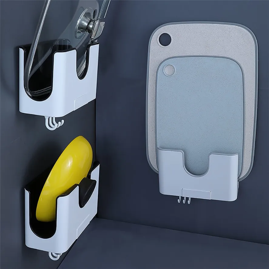 Новый Кухонный настенный многофункциональный держатель для кастрюль стеллаж