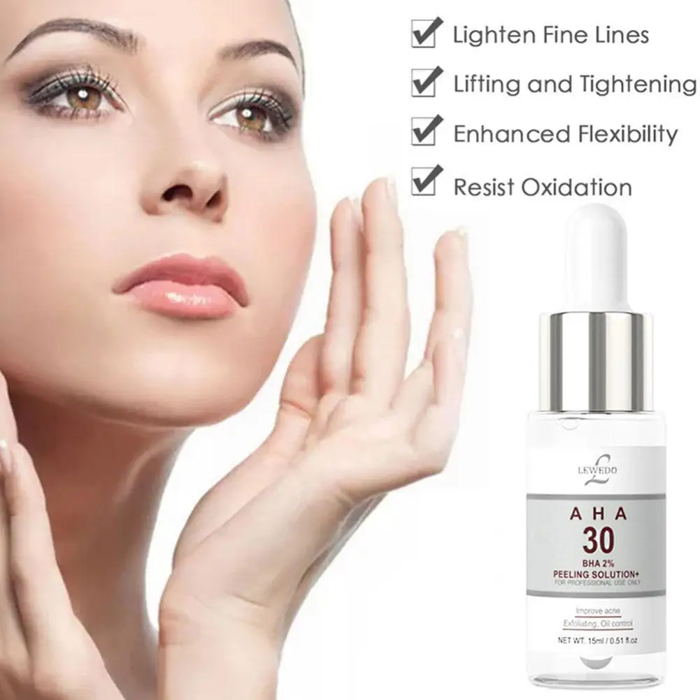 

15ml Serum Retinol 24K AHA Hydrox Essence Facial Moisturizing Nourish Skin VC Brighten Acid Care Rejuvenating Tone Skin R3J3