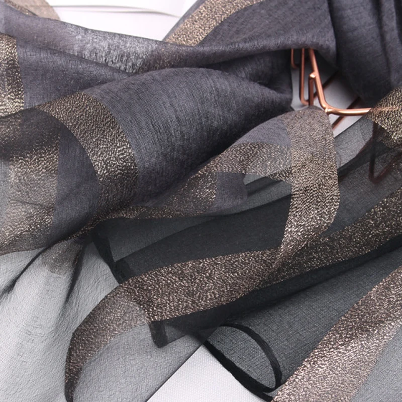 Популярный шарф шаль Шелковый шерстяной высококачественный женский осенне