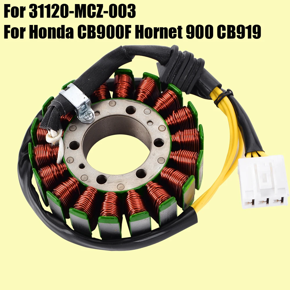 

Stator Coil for Honda CB900F Hornet 900 CB919 2002 2003 2004 2005 2006 2007 31120-MCZ-003 Generator Magneto Coil CB 900F 919