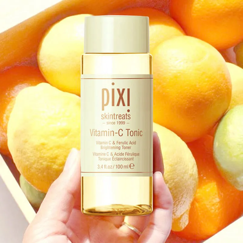 

Pixi Skintreats Vitamin C Tonic VC Ferulic Acid Brightening Toner Moisturizing Anti-oxidant Beauty Essence Soothes Skin