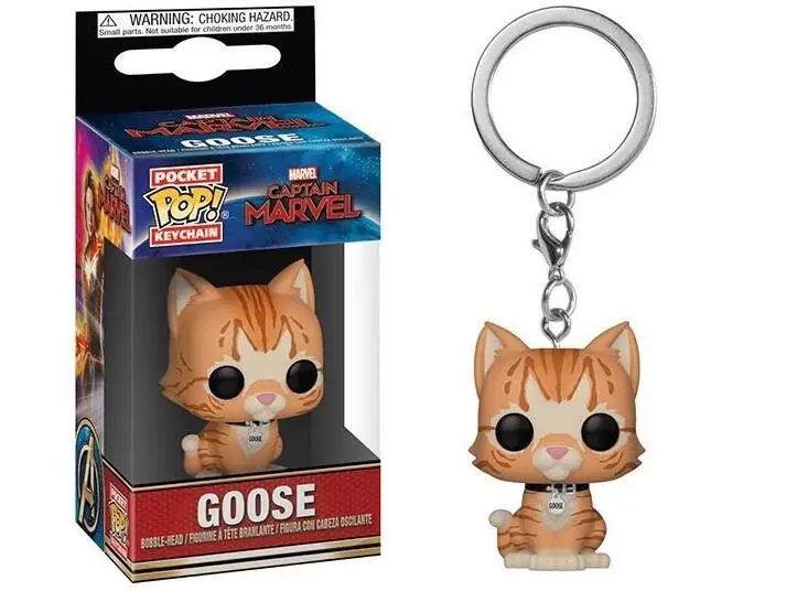 Funko POP Оригинальная кукла Капитан Marvel Кэрол данверс экшн-фигурка дети малыш