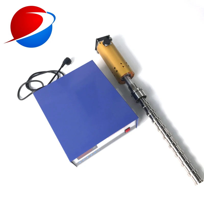 Титан сплав Материал ультразвуковой зонд 20K 2000W Ультразвуковой жидкостный