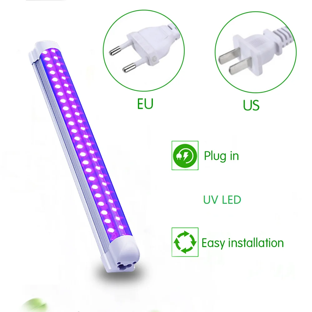Светодиодный светильник для дискотеки УФ светодиодный черный Интегрированная