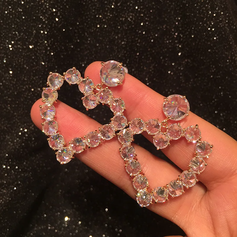 

Серебряные серьги с микро-инкрустацией из циркония S925, роскошные креативные тонкие серьги в виде лица Знаменитостей онлайн