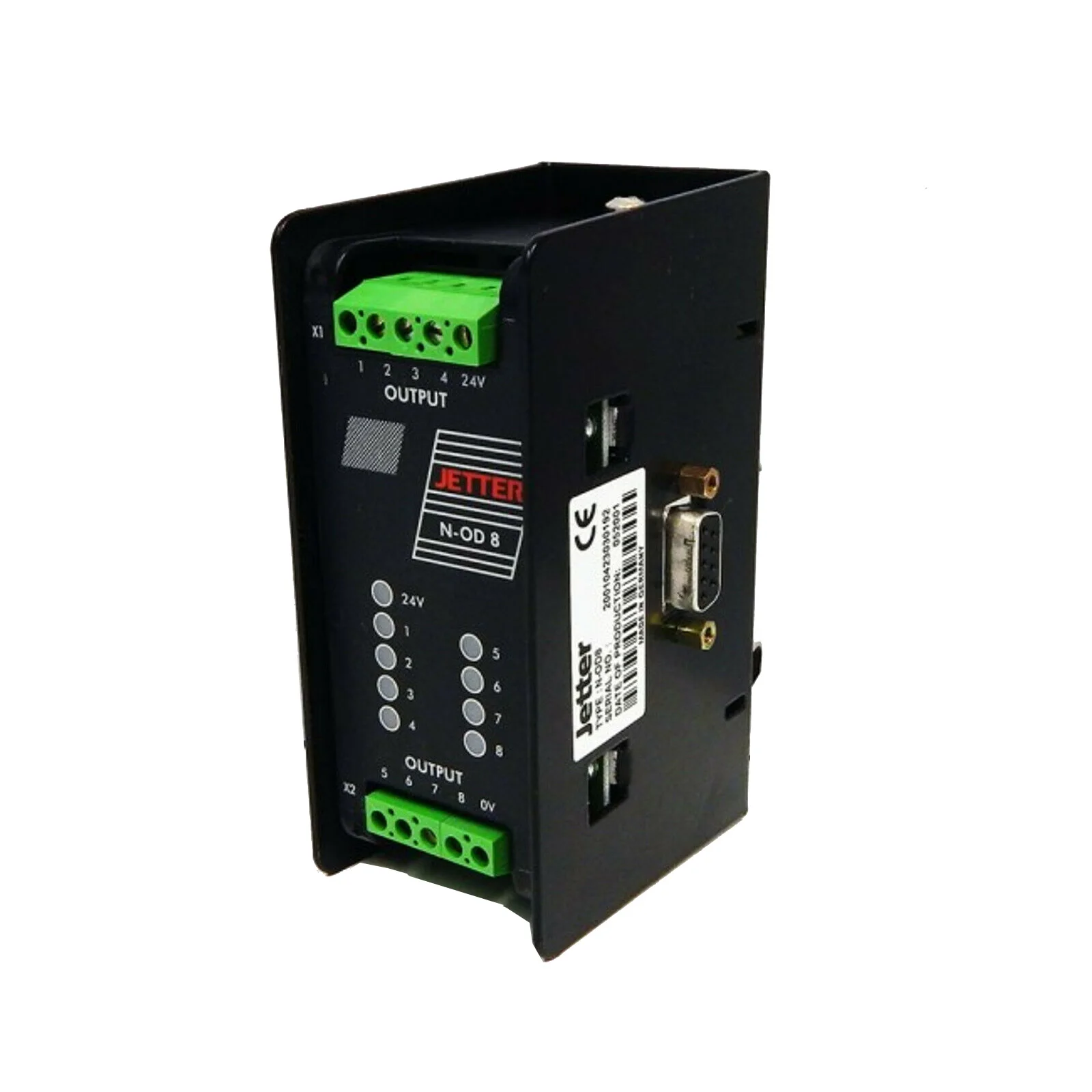 

Используемый модуль вывода JETTER N-OD8