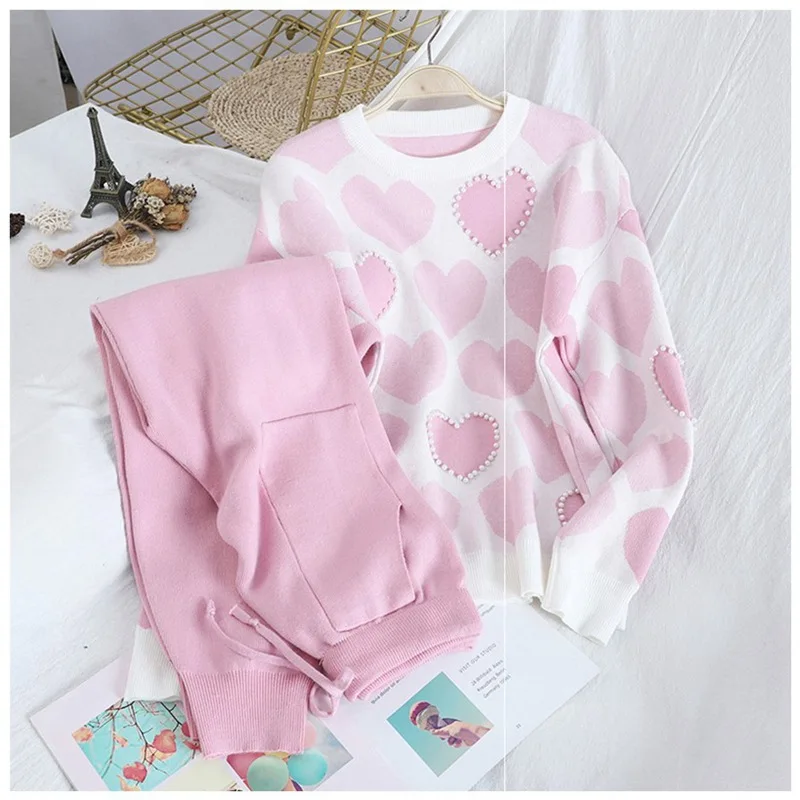 Женский комплект из двух предметов комплекты 2021 Новинка весны осени с рисунком