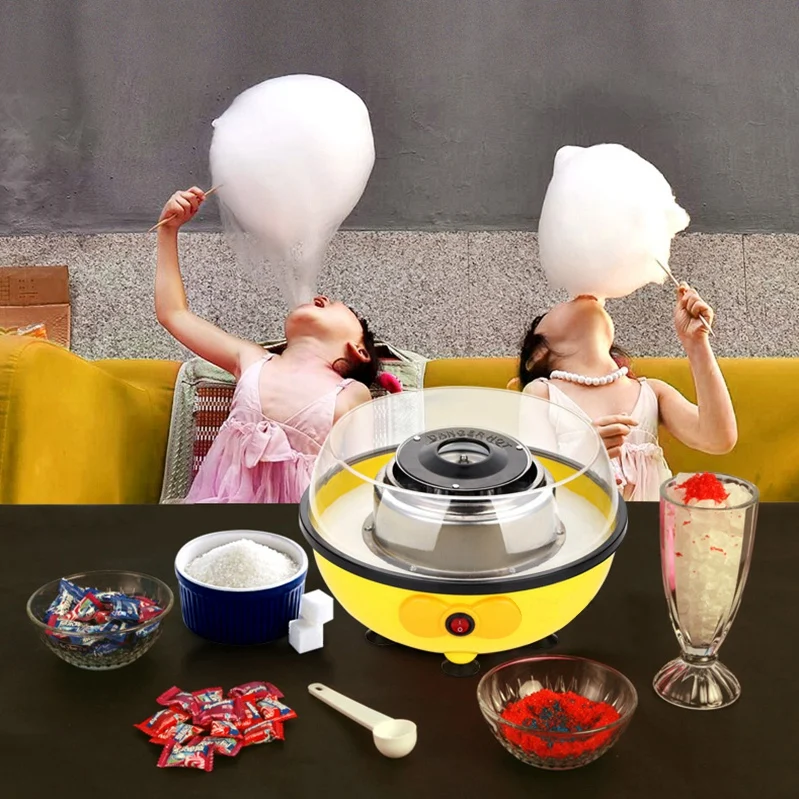 Мини электрический Diy Candy Floss закрученная машина для приготовления сахара