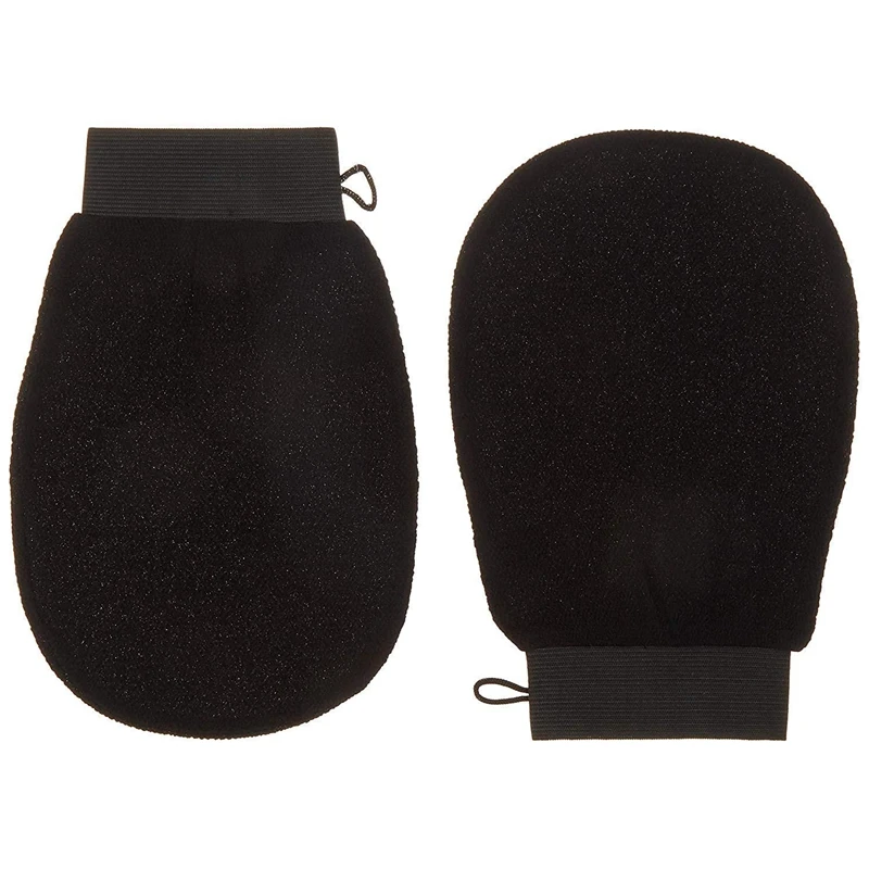 Exfoliating Mitts Glove,Bath Shower Sauna Dead Hard Skin Care Exfoliator Exfoliating Massage Mitt Back Scrubber Glove