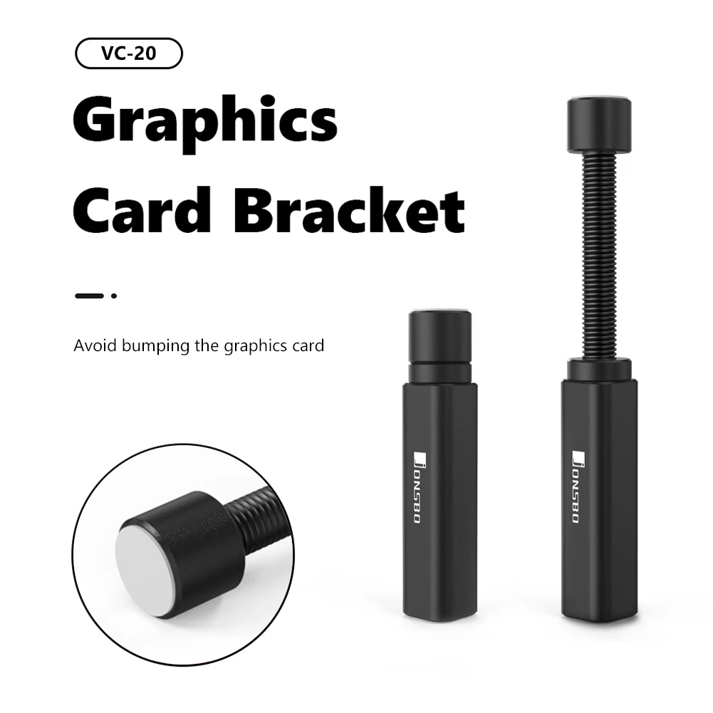 

Jonsbo VGA Card Holder Telescopic Rotary Screw Magnetic GPU Support Stand Bracket Jack Kit For PC Desktop Video Graphics Card