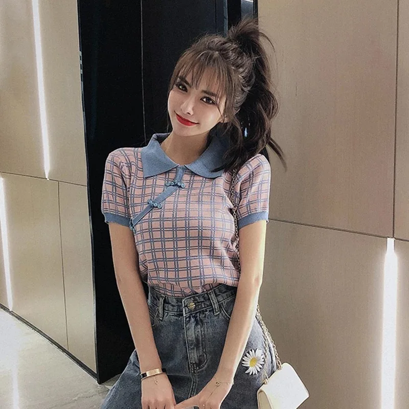 

Fashion white Women Tops T-shirts Female 2019 Summer