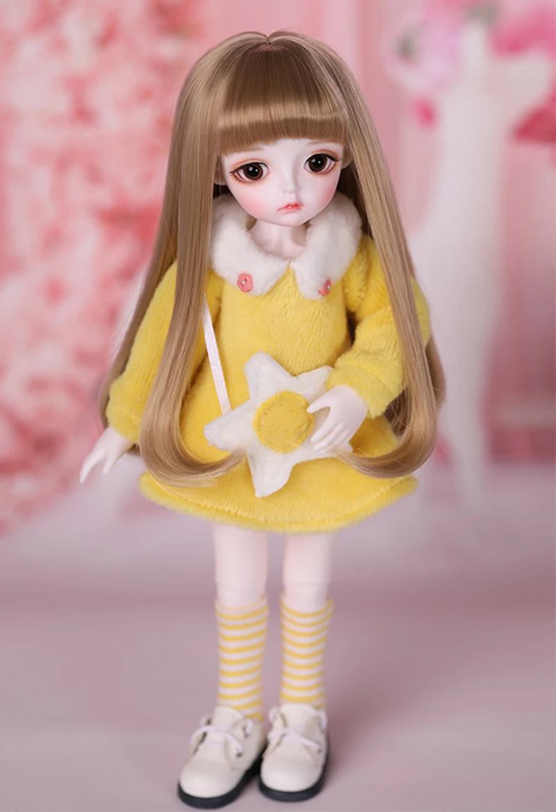 Полный комплект 1/6 BJD кукла милая Лина Анна Смола шарнирная девочка день рождения