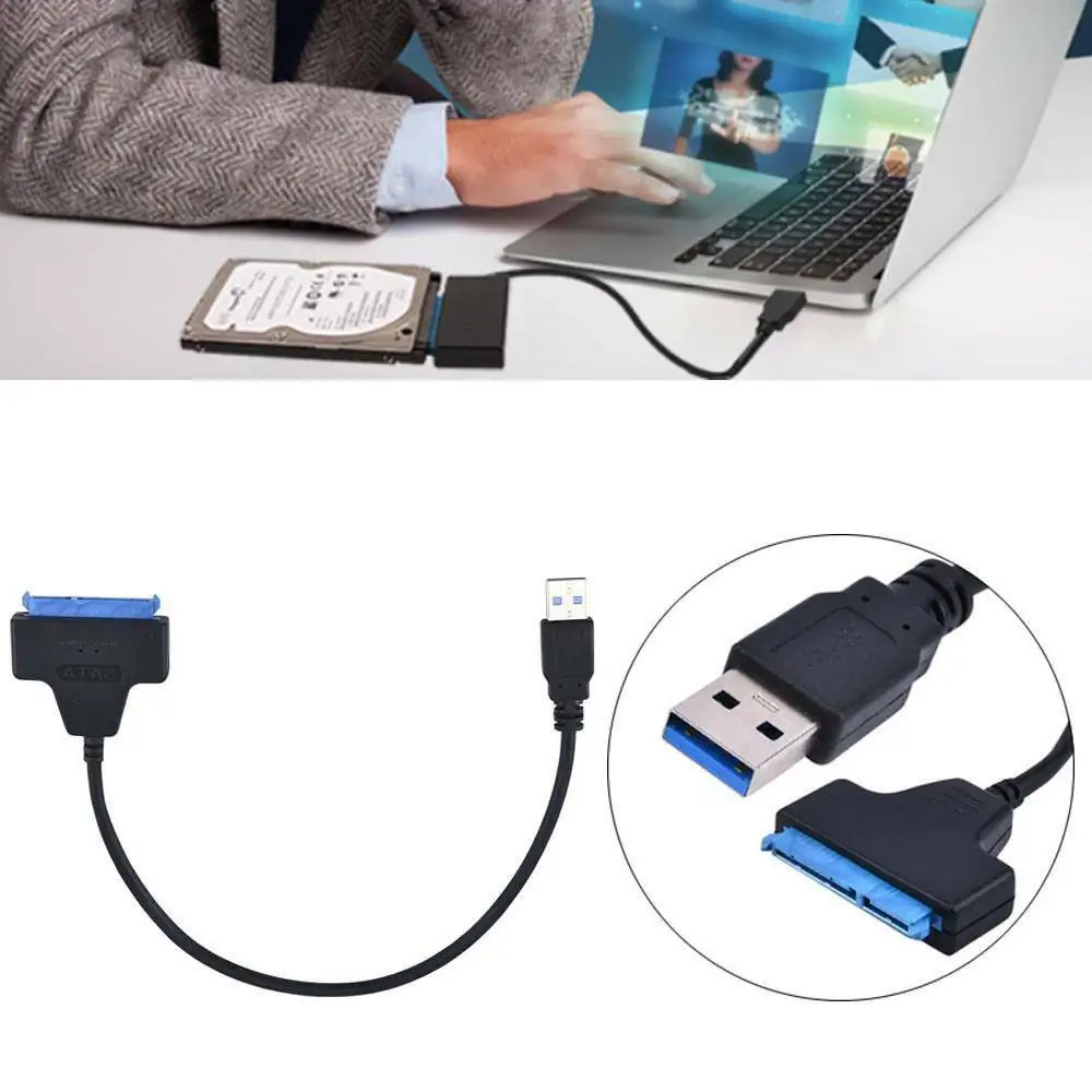 

USB 3.0 to SATA SSD 2.5 Inch HDD SSD Hard Drive Adapter Cable