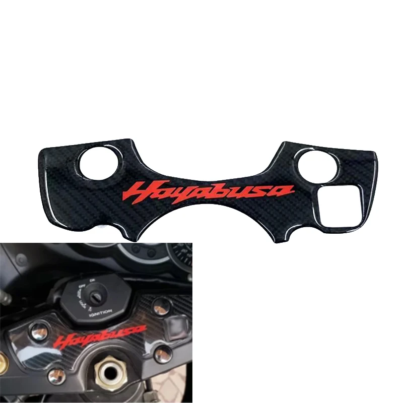 Для Suzuki GSXR1300 GSXR 1300 Hayabusa углеродное волокно передние верхние зажимы 3D наклейки