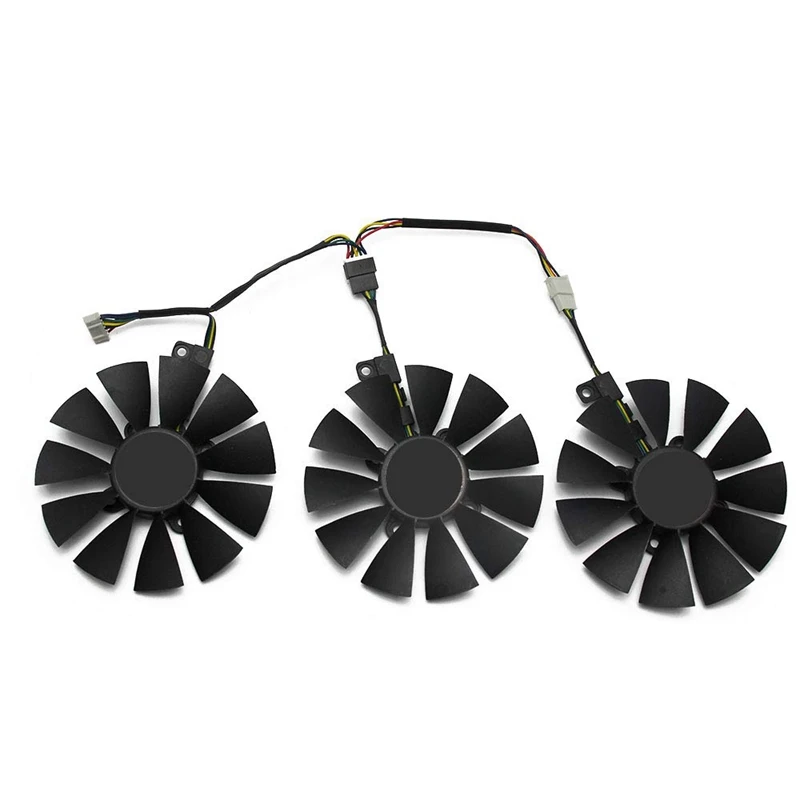 PLD09210S12M PLD09210S12HH Вентилятор охлаждения заменить кулер для ASUS Strix GTX1060 OC 1070 1080 GTX1080Ti
