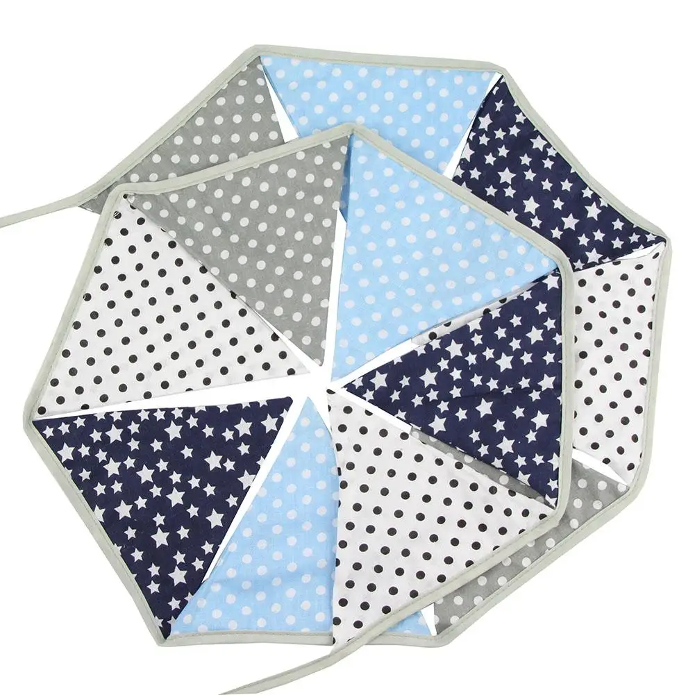 Флажки в горошек из хлопка 3 2 м | Дом и сад