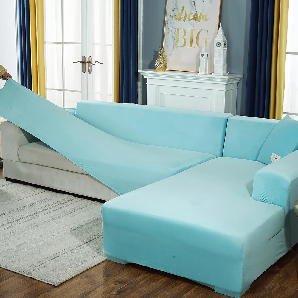 Эластичный белый чехол для дивана эластичная Плотная пленка все включено чехлы