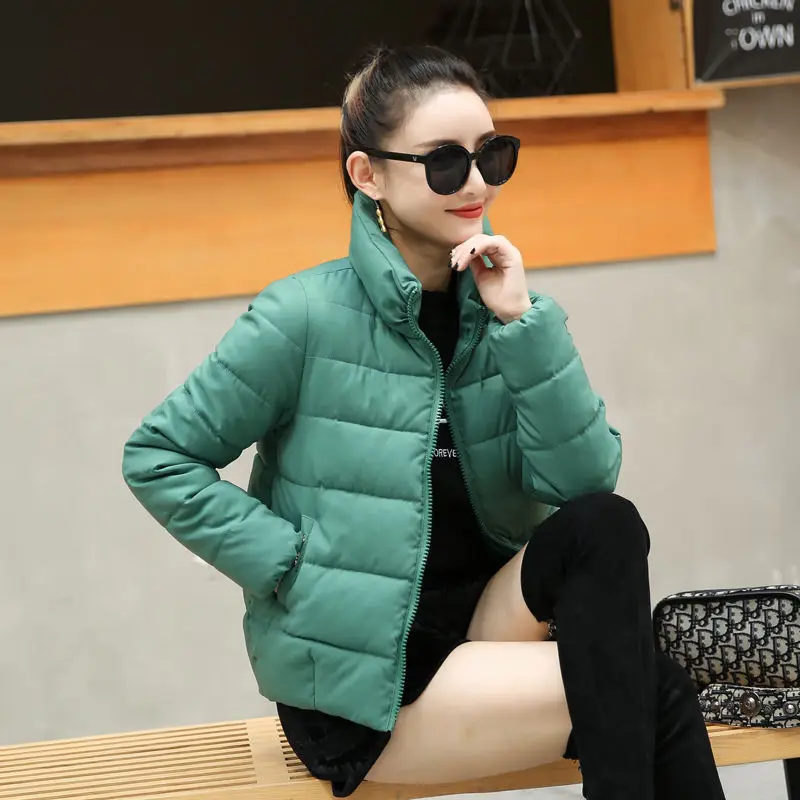 

New down cotton padded jacket women's short ins bread coat cotton padded jacket Student Korean loose winter cotton padded jacket
