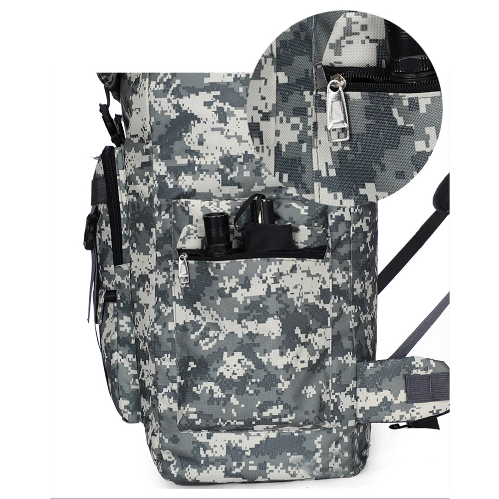 

Army Men Women Outdoor Military Tactical Camo Backpack Camping Hiking Rifle Bag Trekking Rucksacks Climbing Bags