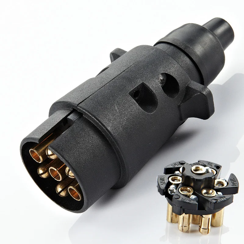 Аксессуары для грузовиков евро 12 В 7 контактный пластиковый трейлер