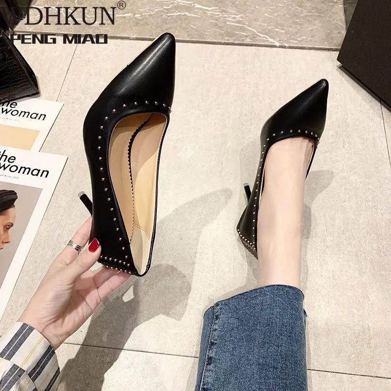 

Meriahzheng модная обувь с острым носком; Туфли с зауженным носком на высоком каблуке шпильке с пряжкой; Женские туфли-лодочки Обувь профессионал...