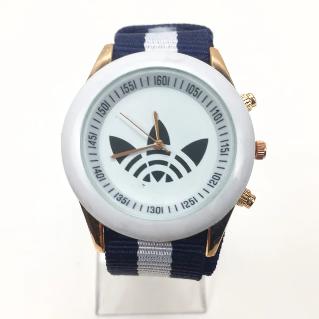 

Mme montre 2021 New Fashion Men Women Nylon Strap Watch Luxury AD Brand Casual Sports Quartz Watch Hot Sale zegarki meskie