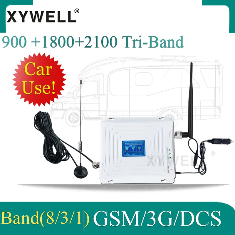 Трехдиапазонный усилитель мобильного сигнала 2G 3g 4g GSM WCDMA 900/1800/2100 900 | Мобильные
