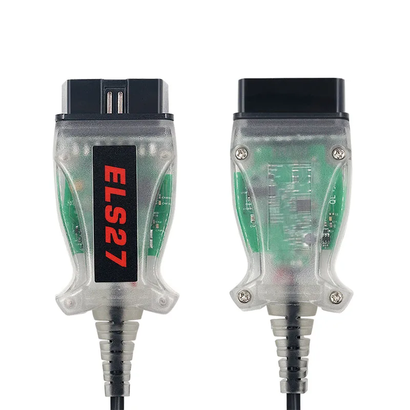 ELS27 FORScan V2.3.8 работает с чипом ELM327 и J2534 Pss-Thru Green PCB PIC24HJ128GP + FTDI лучше чем чип 25K80
