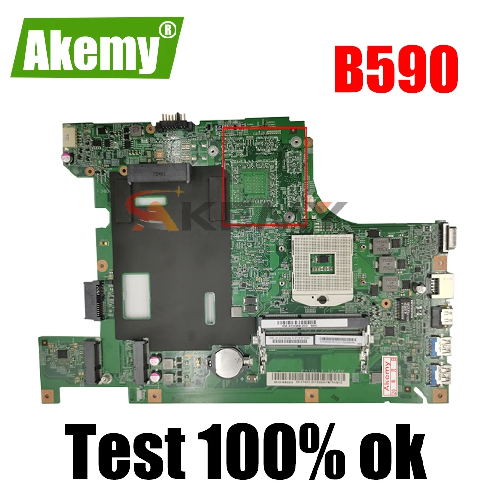 

Материнская плата для ноутбука LENOVO Ideapad B590, материнская плата 11273-1 90002028 SLJ8C DDR3