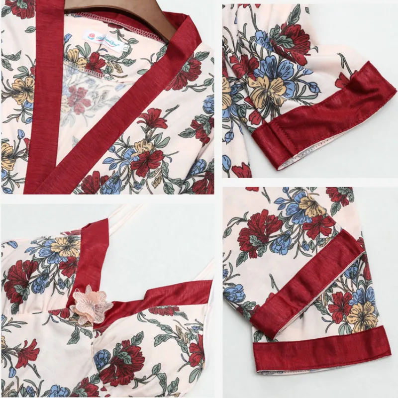 3 предмета в комплекте для женщин одежда мальчиков Хлопковая пижама Трикотажная