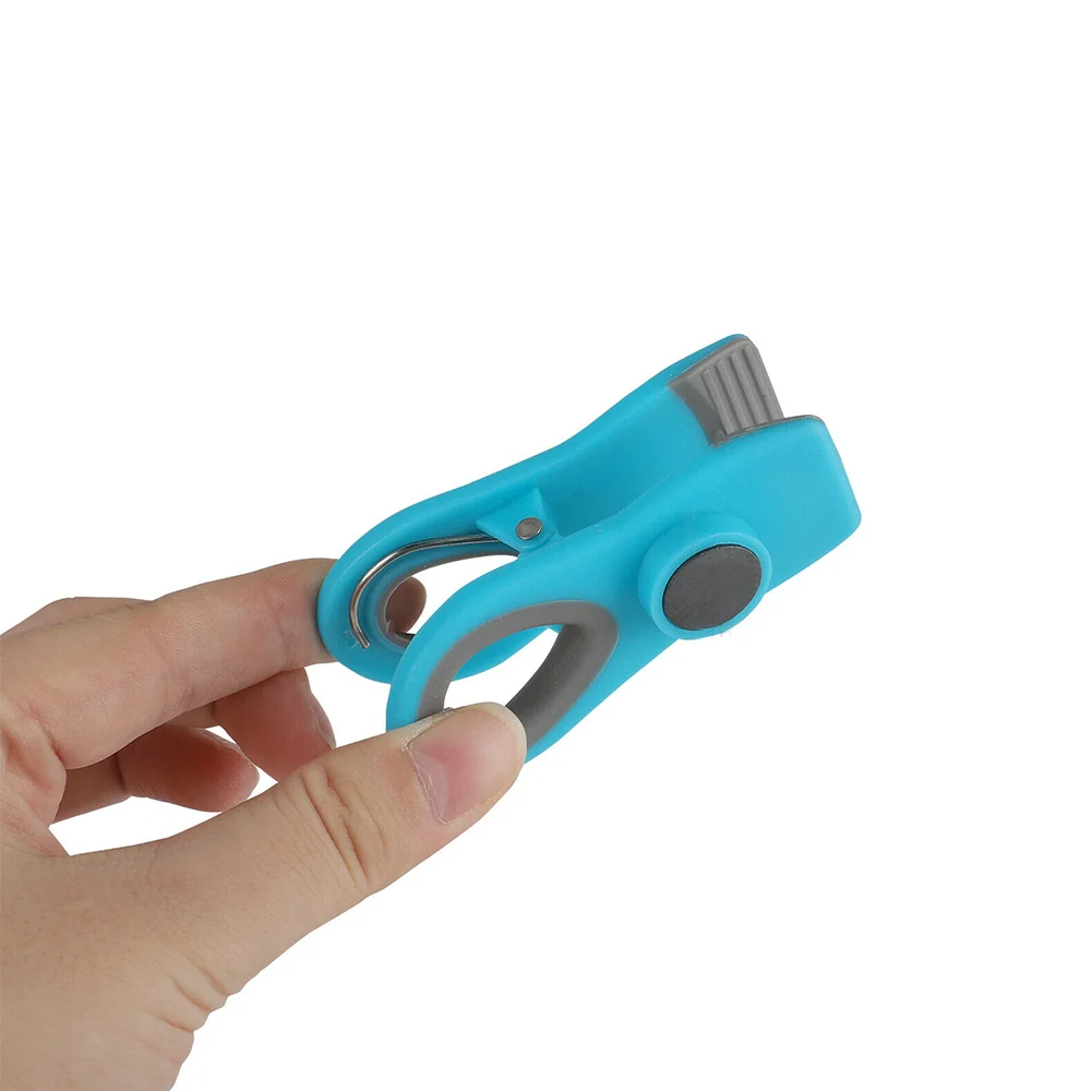 

6 Pcs/Set Plastic Bag Snack Bag Sealing Clip Small Plastic Bag Snack Bag Sealing Clip Seal Bags Clamp Home Supplies