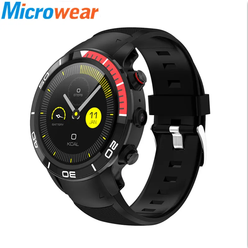 Умные часы H8 4G Smartwatch IP68 Водонепроницаемый MTK6739 1 ГБ/ОЗУ 16 Гб/ПЗУ 630 мАч монитор сердечного ритма смартфон для IOS Android