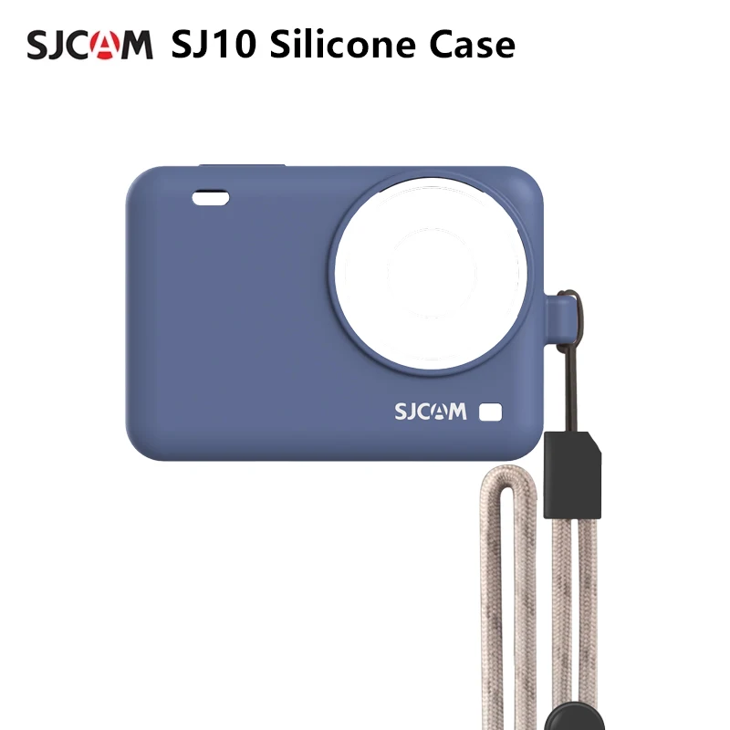 Оригинальные аксессуары SJCAM SJ10 PRO силиконовый защитный чехол с ремешком для экшн