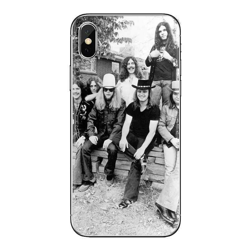 Для iPod Touch Apple iPhone 4 4s 5 5S SE 5C 6 6S 7 8 X XR XS Plus MAX прозрачный мягкий чехол Чехлы Lynyrd Skynyrd US