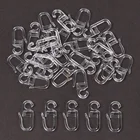 10 шт. универсальные крючки для штор Раздвижные Крючки Настенные кольца фиксирующий держатель для штор s Аксессуары прочные занавески держатель петли для штор домашний декор