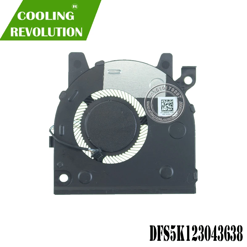 Вентилятор охлаждения ноутбука DFS5K123043638 4PIN DC5V 0.5A 023.100JE.0001 CN 099N5C|Кулеры и системы