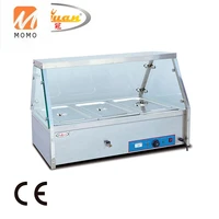 3pan counter top electric bain marie display hot selling table top kitchen equipment bain marie